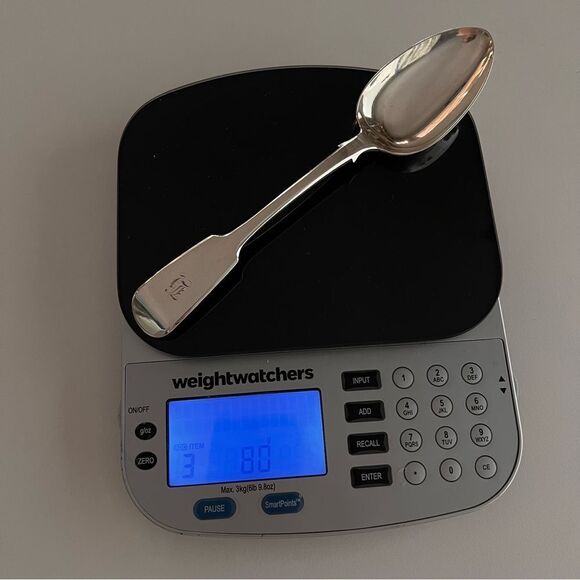 Antique English Sterling Silver William Eaton Serving Spoon William Eaton 1800's - Picture 12 of 12